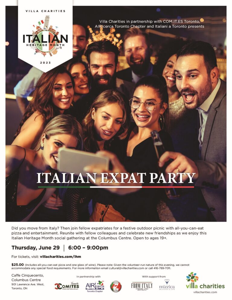 Expat Party Italiani A Toronto Giugno 2023