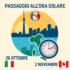 Ora Solare Italiani a Toronto 2025-2026